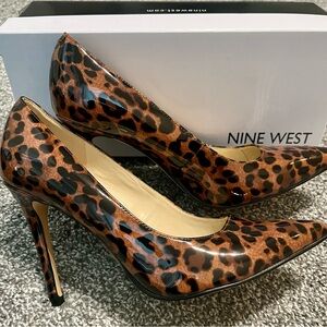 Nine West Leopard Print Heels